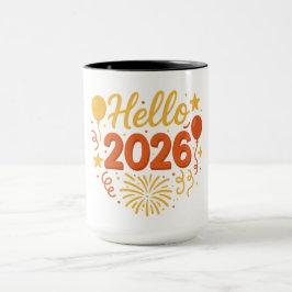 Caneca Olá 2026