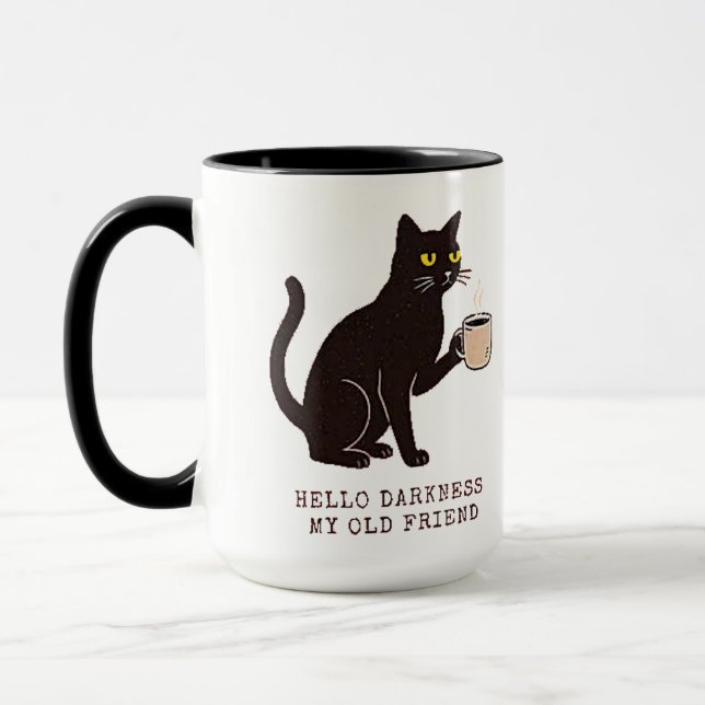 Caneca Olá Escuridão (Esquerda)