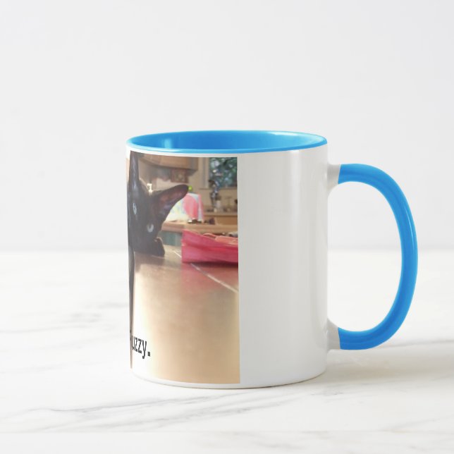 Caneca Olá!! Eu sou Fuzzy. (Direita)