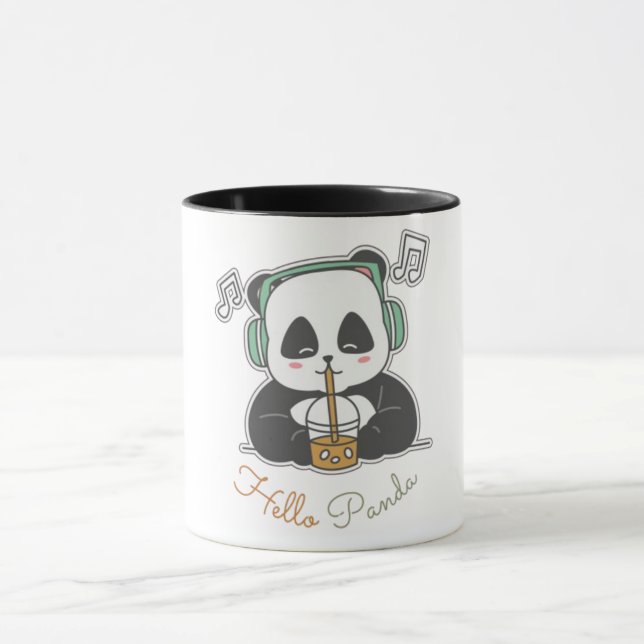 Caneca Olá Panda (Centro)
