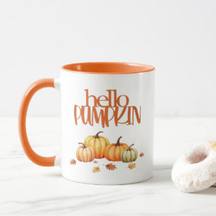 Caneca Olá Pumpkin Fall Coffee Mug