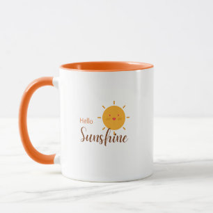 Caneca olá sol