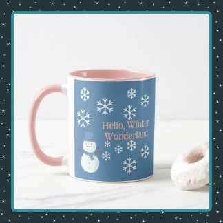 Caneca Olá, Winter Wonderland Combo Café