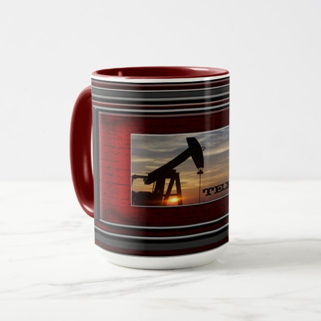 Caneca Óleo de Texas (Frente Esquerda)