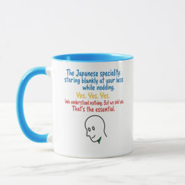 Caneca Olhando em Branco para o Humor do Escritório do Ch