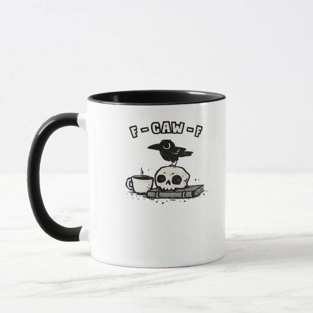 Caneca Olhar único e fixe F Caw F (Esquerda)