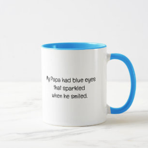 Caneca Olhos Azuis