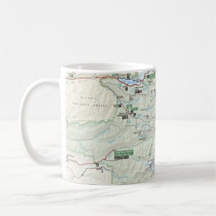 Caneca olímpica do mapa