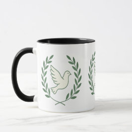 Caneca Olive Wreath - Mug Símbolo de Paz