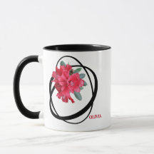 Olivia personalizável nome romântico vermelho esti
