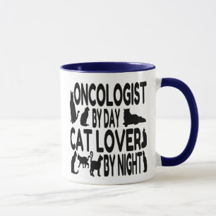 Caneca Oncologista ama gatos