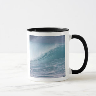 Caneca Onda azul quebrando, Maui, Havaí, EUA 2