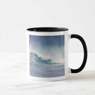 Caneca Onda azul quebrando, Maui, Havaí, EUA 3