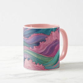 Caneca Ondas de Sereia