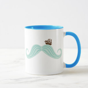 Caneca Ondas do Moustache