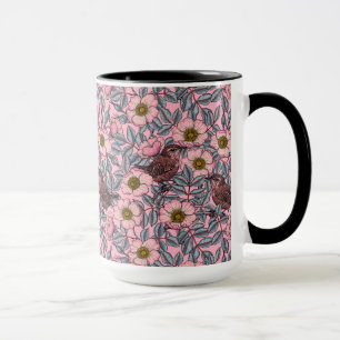 Caneca Ondas nos rosas