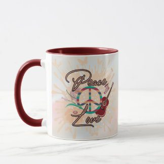 Caneca ondas retrô descoladas