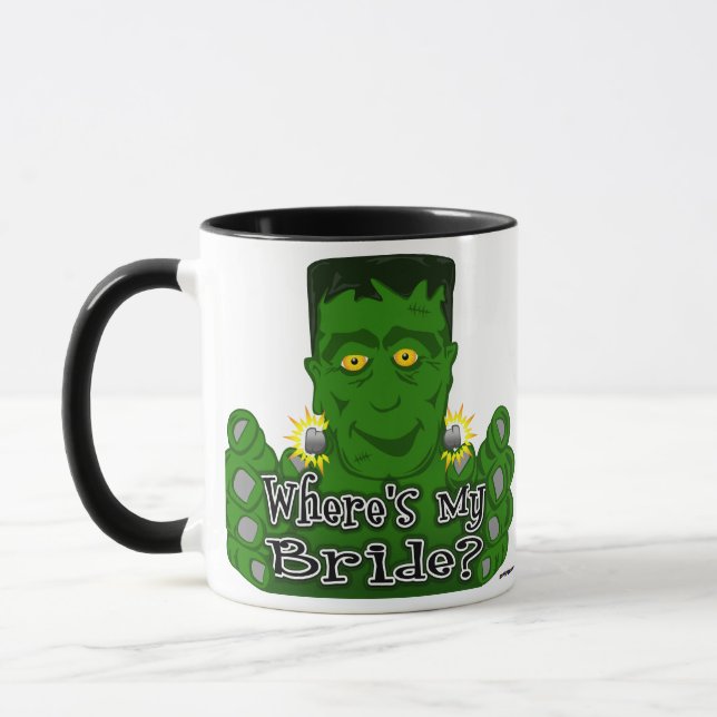 Caneca Onde está minha noiva, Frankie? (Esquerda)