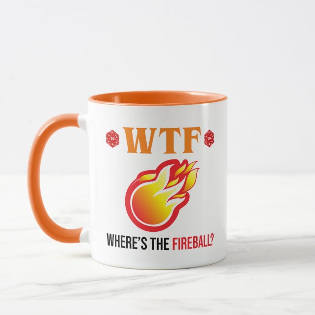 Caneca Onde está o Fireball? (Esquerda)
