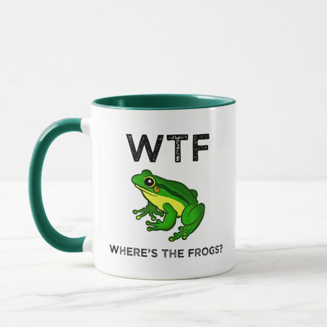 Caneca Onde estão os Sapos? (Esquerda)