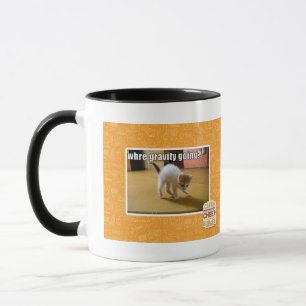 Caneca Onde ir da gravidade?