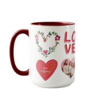 Onde o amor cresce Foto personalizada e texto