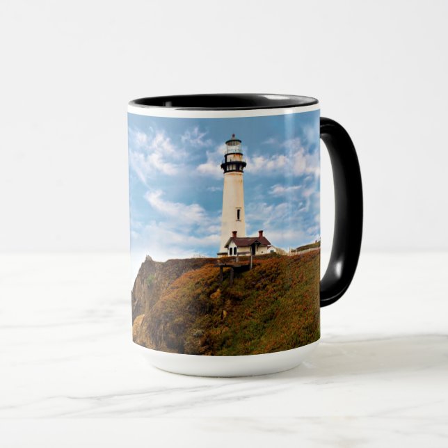 Caneca Onde o céu se encontra no mar (Frente Esquerda)