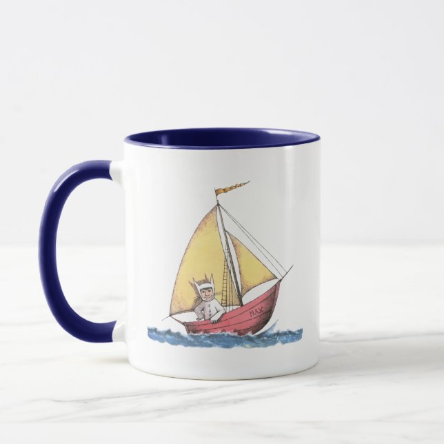 Caneca Onde Vivem os Monstros | Max ao Mar (Esquerda)