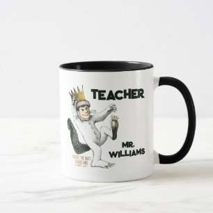 Caneca Onde Vivem os Monstros Professor