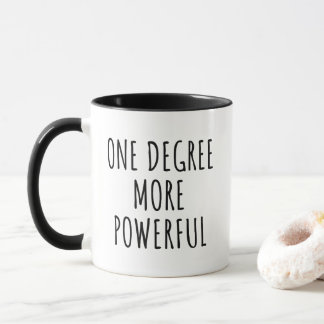 Caneca One Degree More Powerful Minimalist Motivational