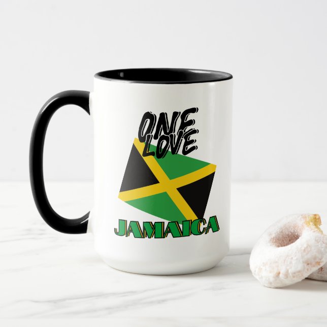Caneca One Love Jamaica Mug (Com Donut)