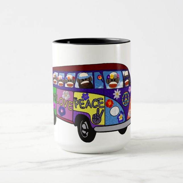 Caneca Ônibus Paz Dinheiro Meia (Centro)