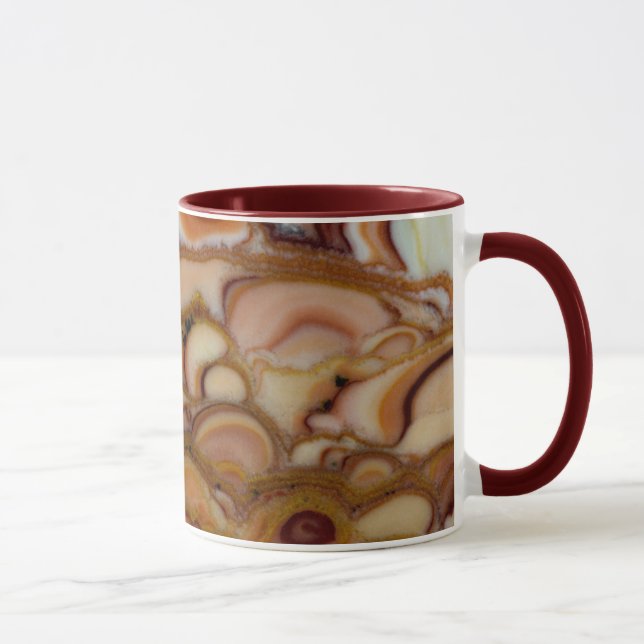 Caneca Ônix Manchado Marrom (Direita)