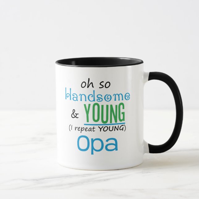 Caneca Opa considerável e novo (Direita)