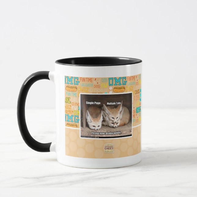 Caneca Opções de exibição de página (Esquerda)
