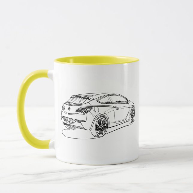 Caneca Opel Astra GTC 2012 (Esquerda)