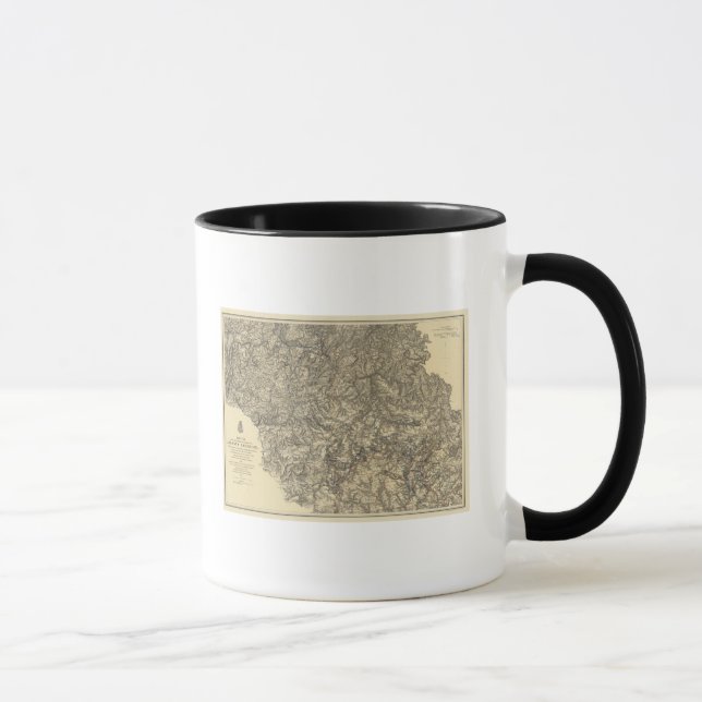 Caneca Operações Militares da Campanha 3 de Atlanta (Direita)