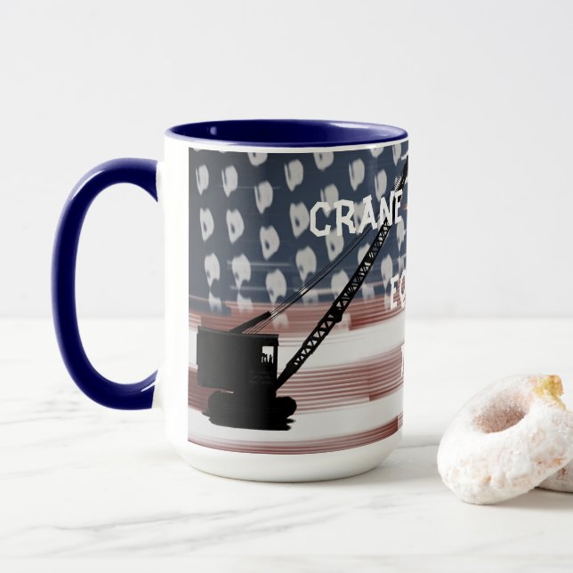 Caneca OPERADOR CRANE EQUIVALE A MFIC completamente perso (Com Donut)