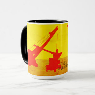 Caneca Operador da grua de lagartas Northwest