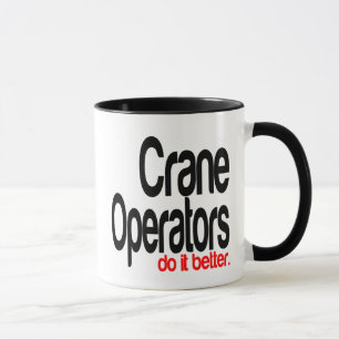 Caneca Operadores De Crane Fazem Melhor
