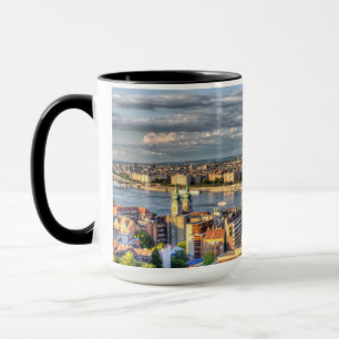 Caneca Opinião da cidade de Budapest
