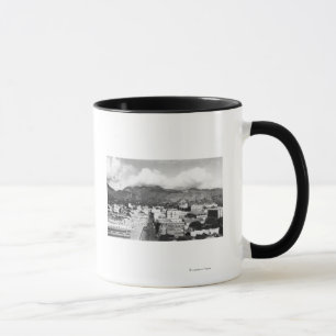 Caneca Opinião da cidade de Honolulu, Havaí Aloha da