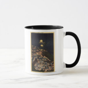 Caneca Opinião da noite da represa de Shasta