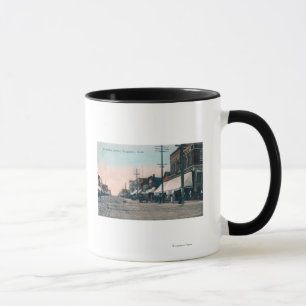 Caneca Opinião da rua da avenida de Wenatchee