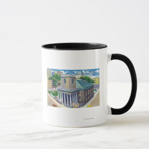 Caneca Opinião da rua de Tremont os reis Capela