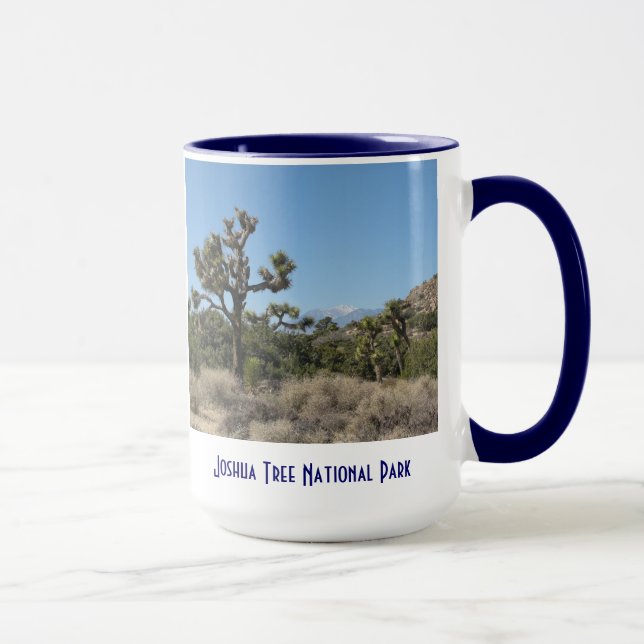 Caneca Opinião de árvore de Joshua (Direita)