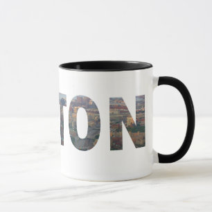 Caneca Opinião de Boston nas letras