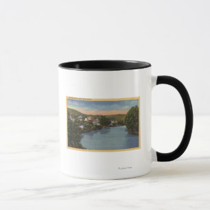 Caneca Opinião de San Lorenzo River da cidade