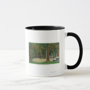Caneca Opinião de terras de piquenique do campo de