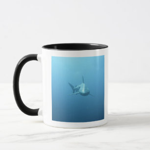 Caneca Opinião dianteira um tubarão de tigre